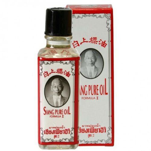 Siang Pure Oil Original White Formula 25 Cc. Herbal Massage Aroma Medical Oil