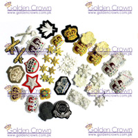 Bullion Wire Crowns And Stars Badges Suppliers