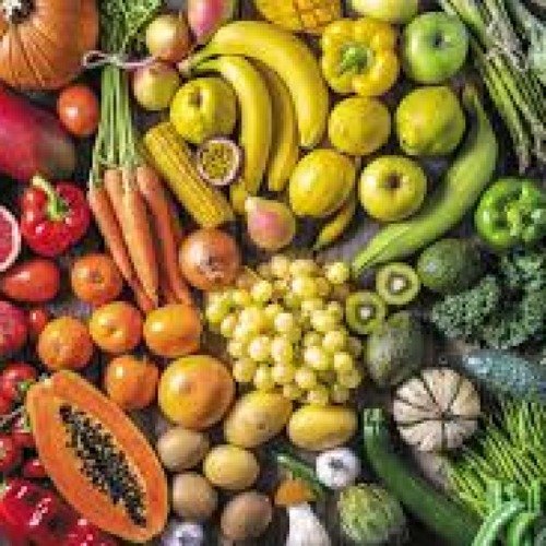 Fruits and vegetables