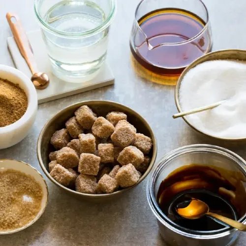 Sweeteners (sucrose, fructose)