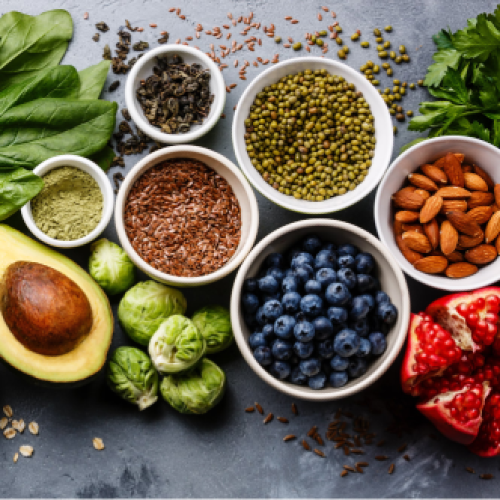 Superfoods (chia, flax, spirulina)