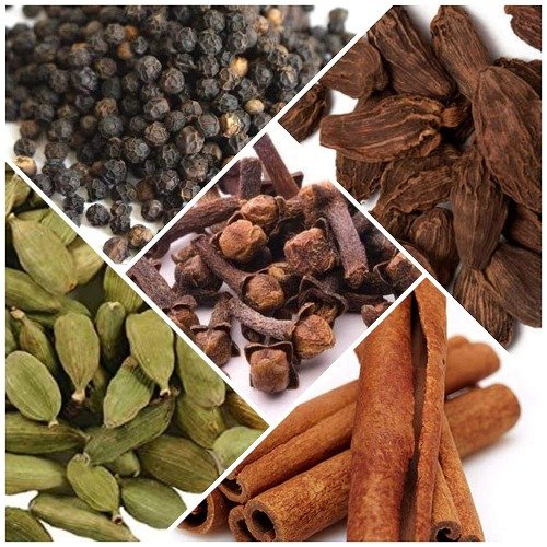 Whole Spices (cloves, cardamom, pepper)