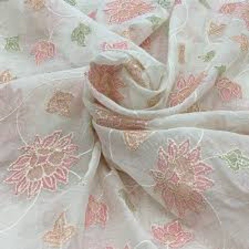 Embroidered fabrics